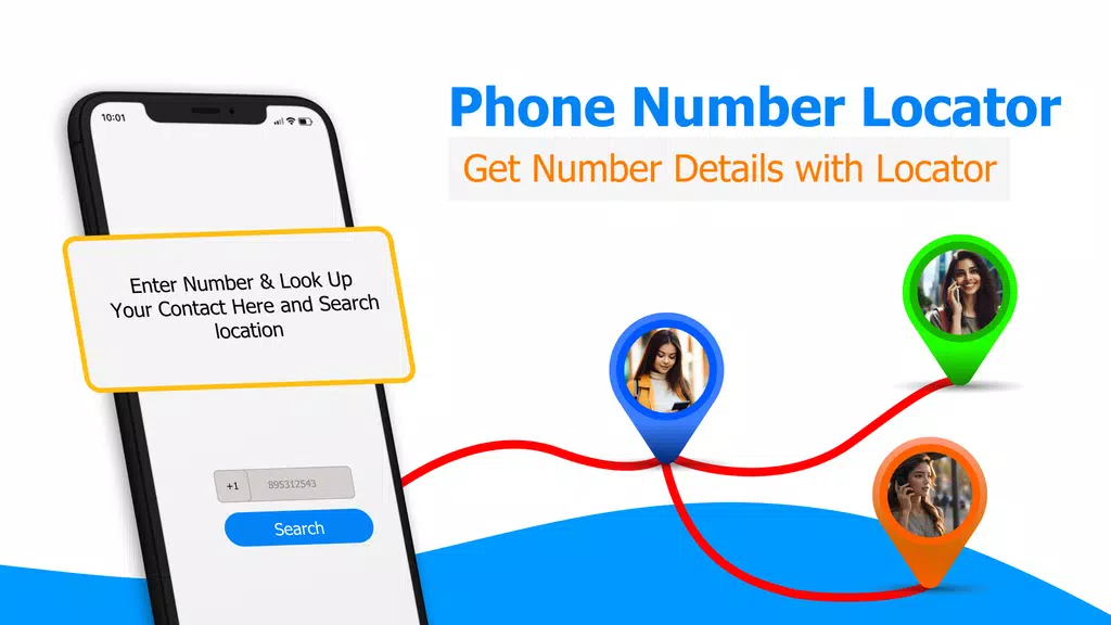 GPS Mobile Number locator App ภาพหน้าจอ 2