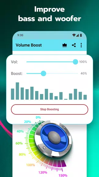 Volume Booster for Android ภาพหน้าจอ 4