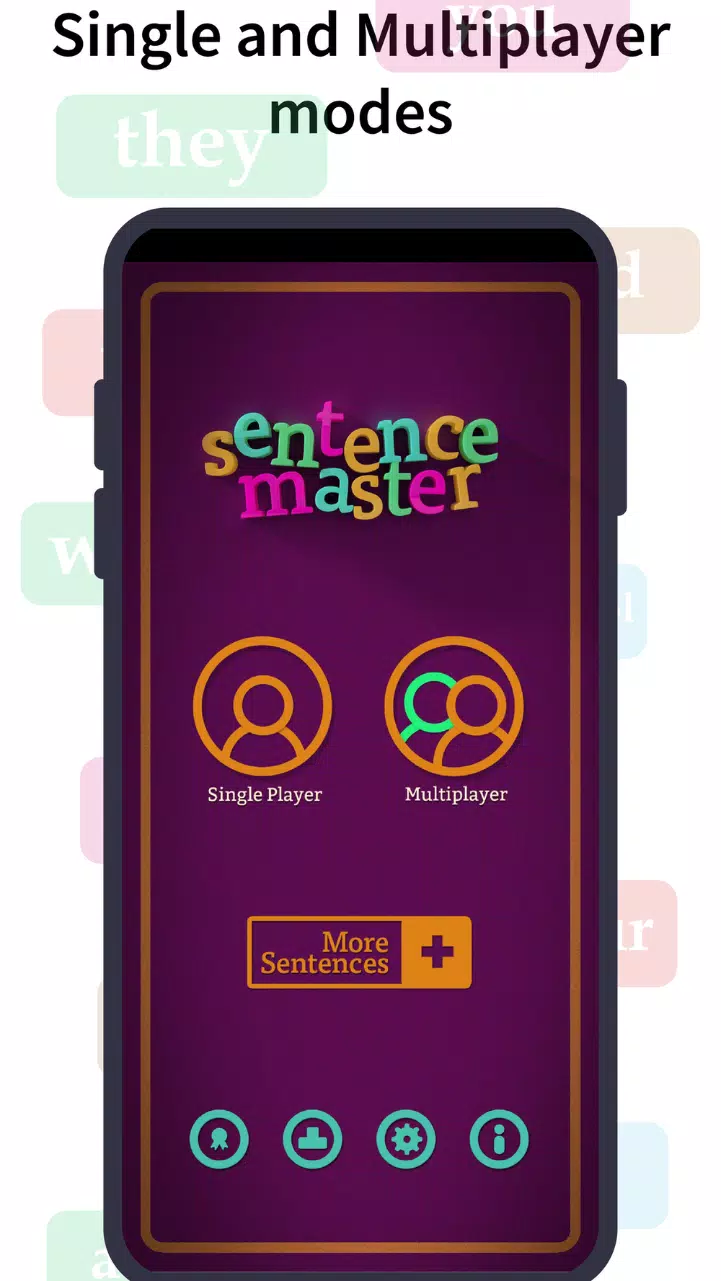 Learn English Sentence Master Ekran Görüntüsü 2