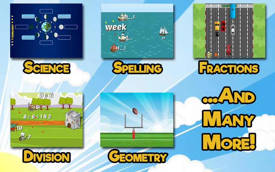 Fourth Grade Learning Games Tangkapan skrin 2