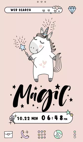 Unicorn Magic Theme Screenshot 1