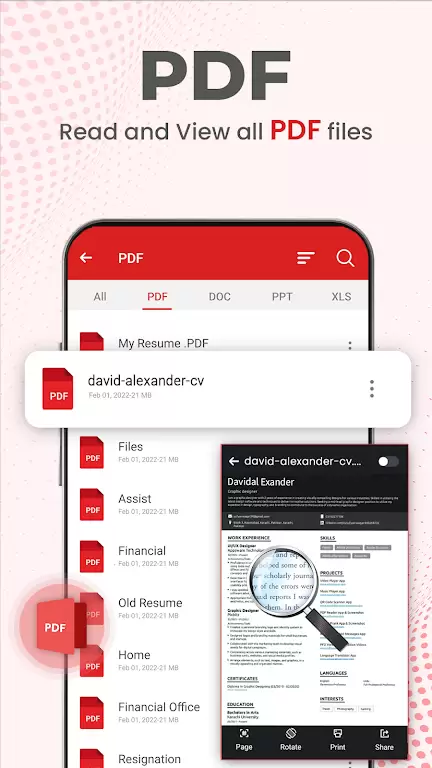 Document Reader PDF Reader Ảnh chụp màn hình 2