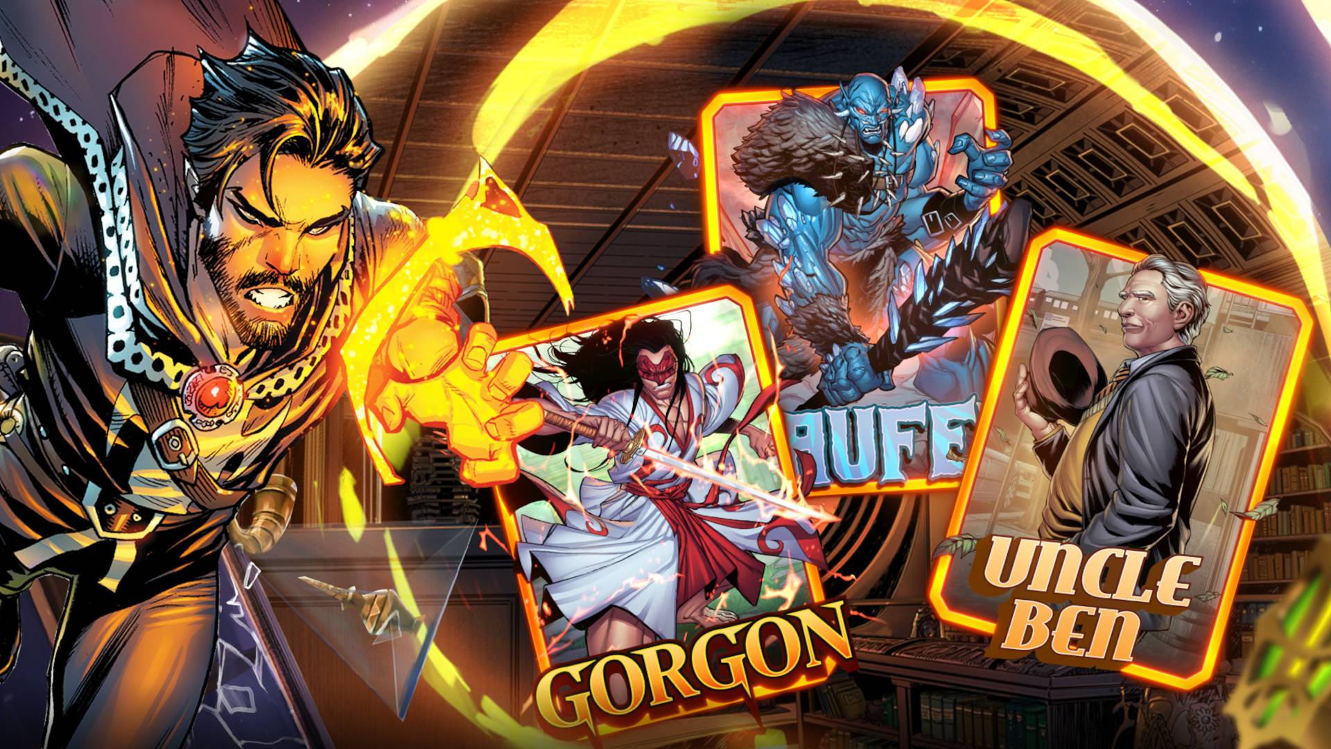 Gorgon အတွက် Top Decks အတွက် Marvel Snap ရှိ Laufey & Unk Ben တို့အတွက်ထိပ်တန်းကုန်းပတ်