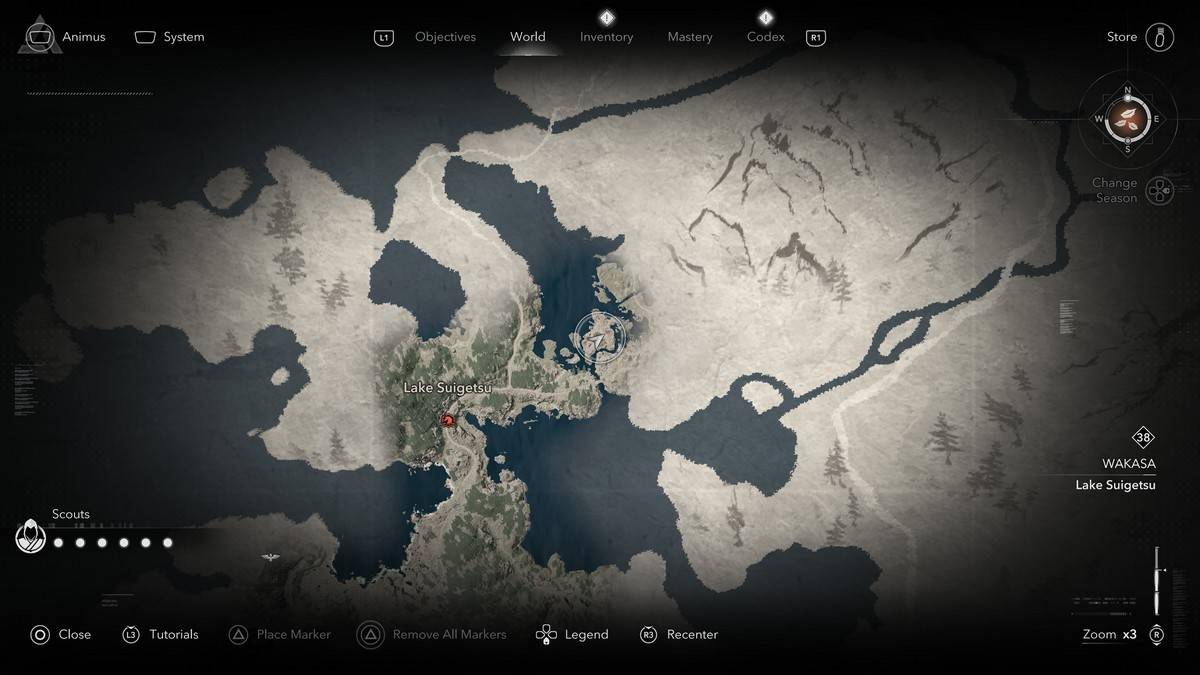 Legendarische Sumi-E-locatie in Assassin's Creed Shadows.