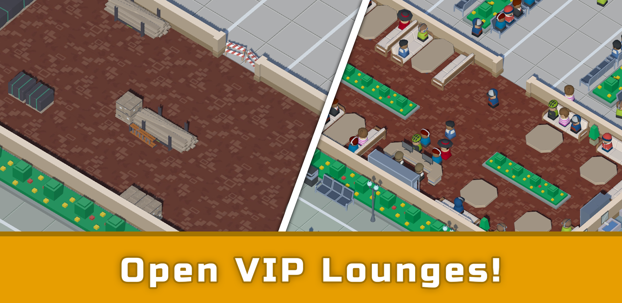 Idle Airport Empire Tycoon Captura de tela 4