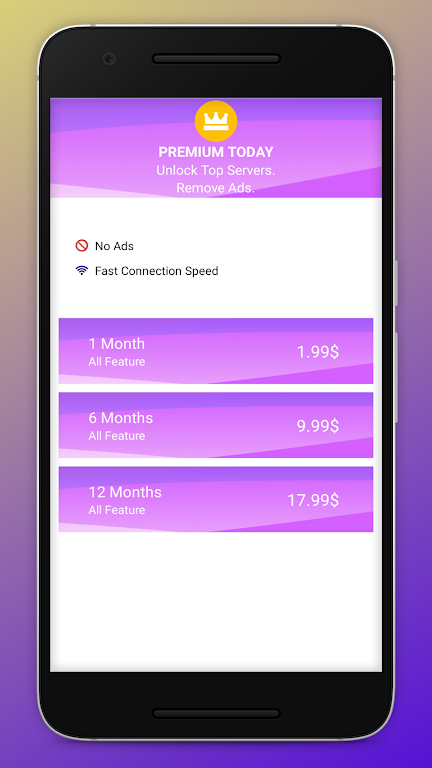 Schermata Krasha VPN 1