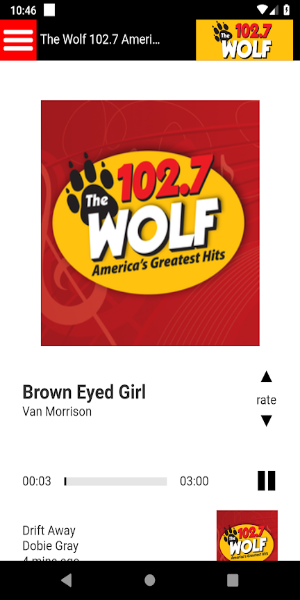 102.7 The Wolf Screenshot 1