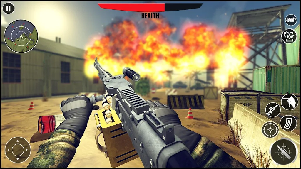 Gunner Machine Guns Simulator Captura de pantalla 1