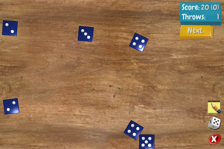 Pocket Dices Screenshot 2