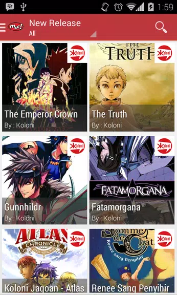 M&C! Digital Comics Ekran Görüntüsü 1
