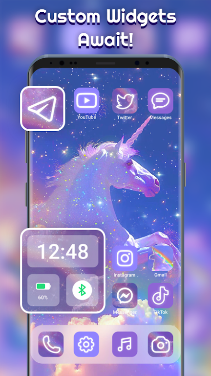 Themepack – App Icons, Widgets Mod Capture d'écran 3
