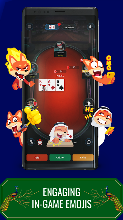 PokerBaazi: Practice Poker應用截圖第1張