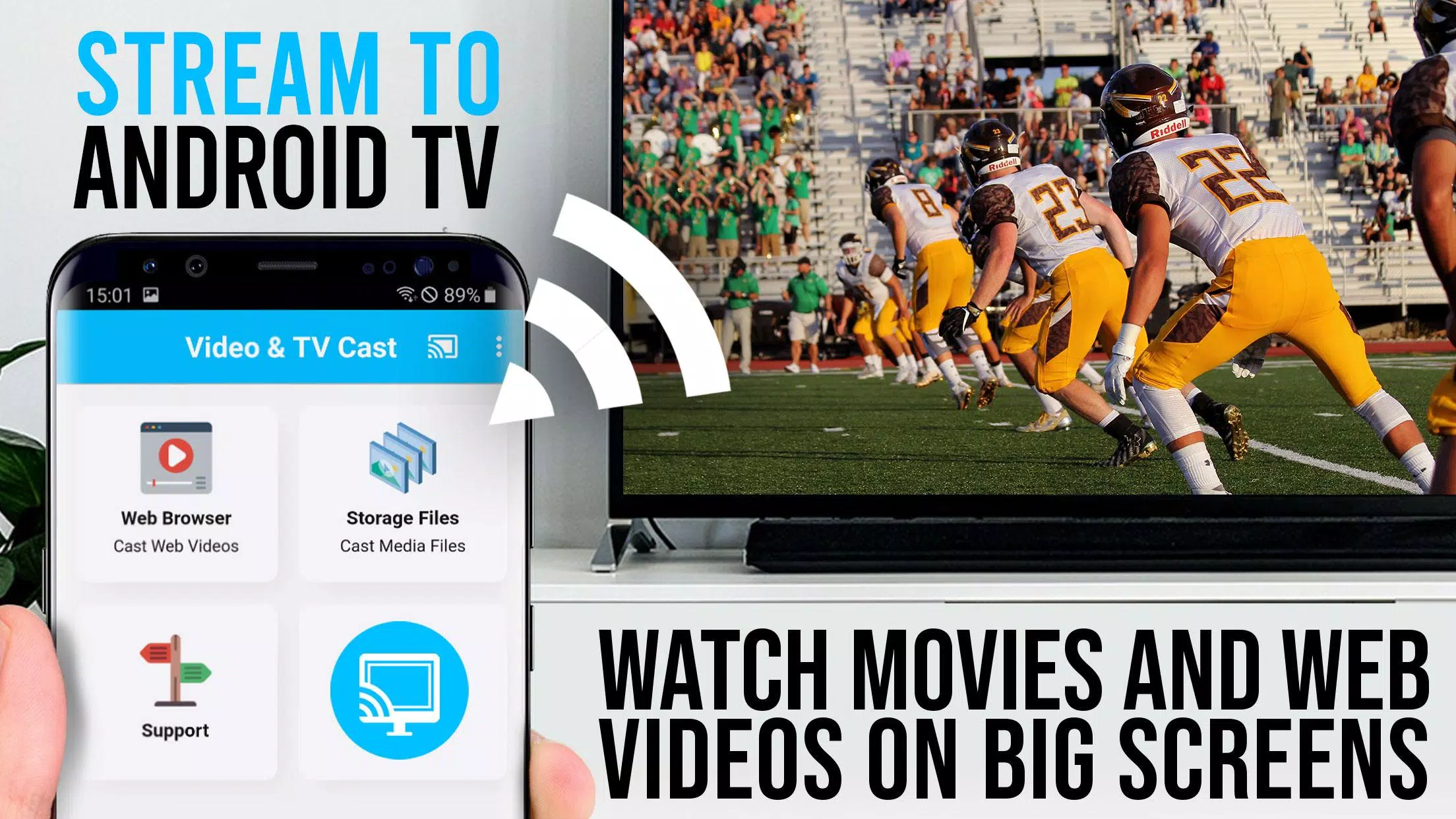 TV Cast for Android TV Screenshot 3