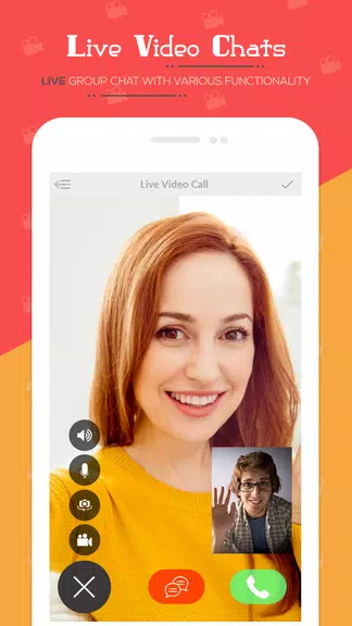 Live Video Chat - Random Video Call with Girls Captura de tela 3