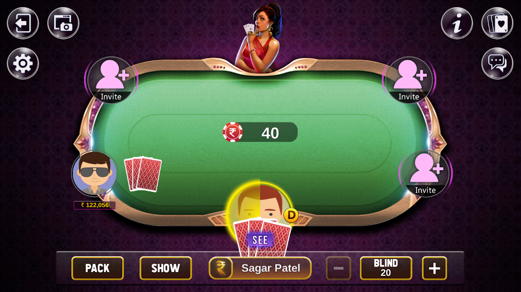 Khaal 4 Card Game Screenshot 3
