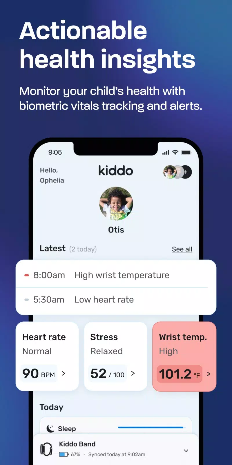 Kiddo Health应用截图第2张