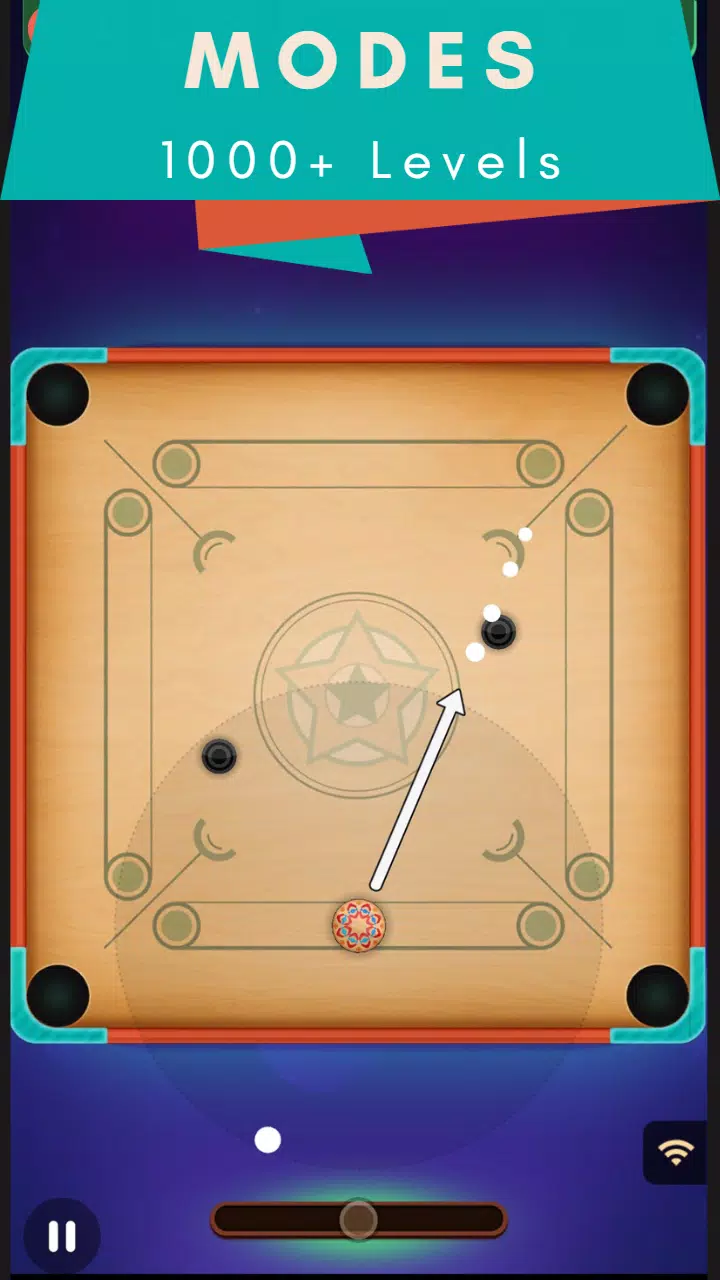 Carrom Board Offline ဖန်သားပြင်ဓာတ်ပုံ 3