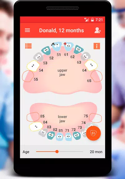 Teething Calendar Capture d'écran 1