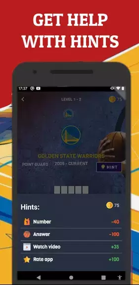Guess the NBA player - NBA Qui スクリーンショット 3