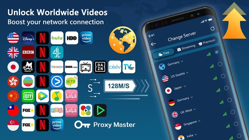 Schermata Super VPN Proxy 4