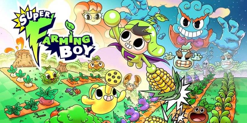 Super Farming Boy는 AA Puzzle, Action 및 Farming Sim의 새로운 혼합입니다.