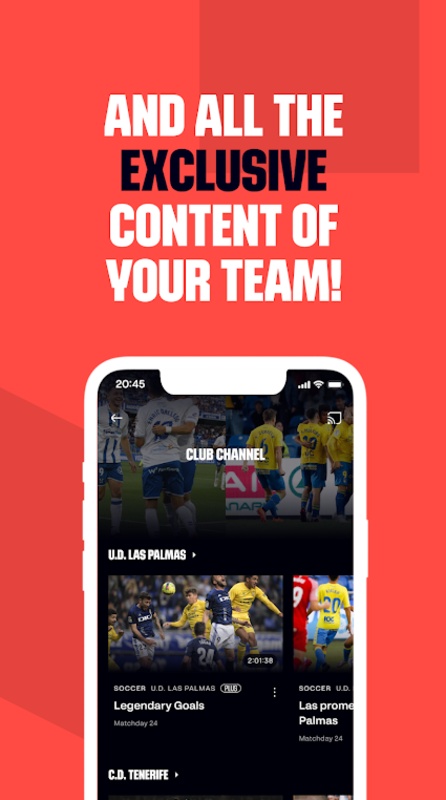 LaLiga+ Live Sports ภาพหน้าจอ 2