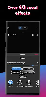 Voloco: Auto Vocal Tune Studio スクリーンショット 4