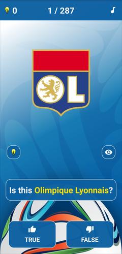Soccer Quiz: Guess the Logo应用截图第2张