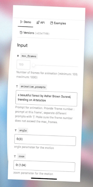 Deforum Stable Diffusion AI ภาพหน้าจอ 2