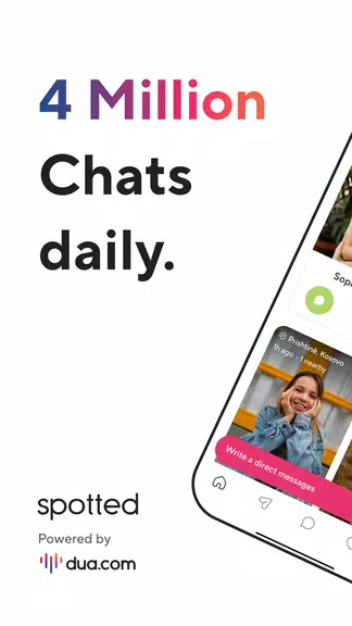 Spotted: Local dating-app 스크린샷 1