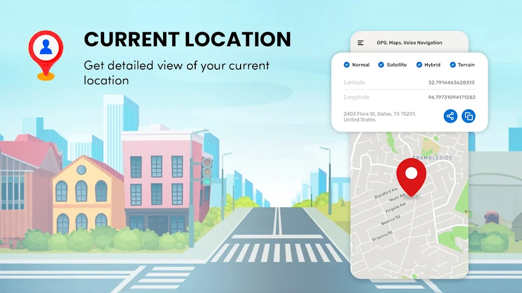 GPS, Maps & Driving Directions স্ক্রিনশট 3