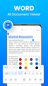 Docx Reader - PDF, XLSX, PPTX应用截图第1张