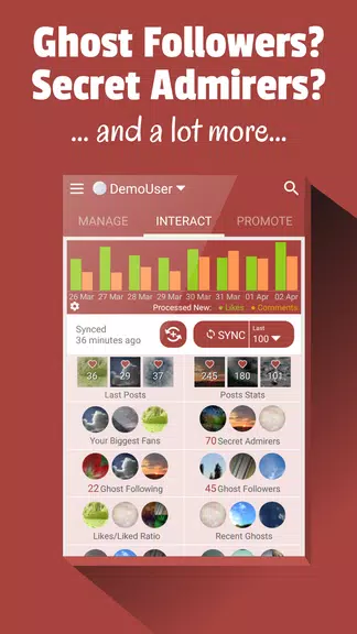 Follower Stats for Instagram ဖန်သားပြင်ဓာတ်ပုံ 4