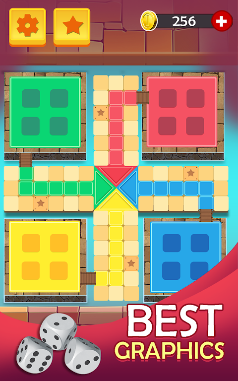 Schermata Ludo Fun: Free Family Dice Game 1