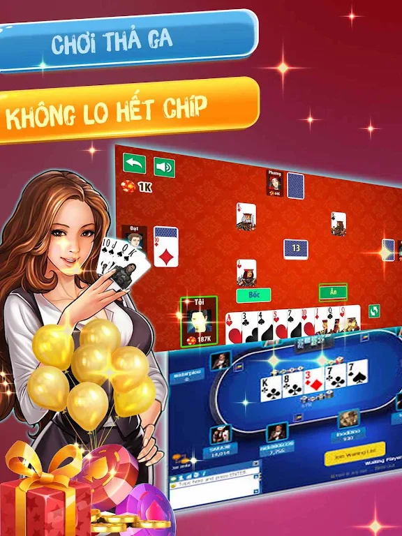 Đánh  tiến lên OFFLINE - tien len mien nam ဖန်သားပြင်ဓာတ်ပုံ 3