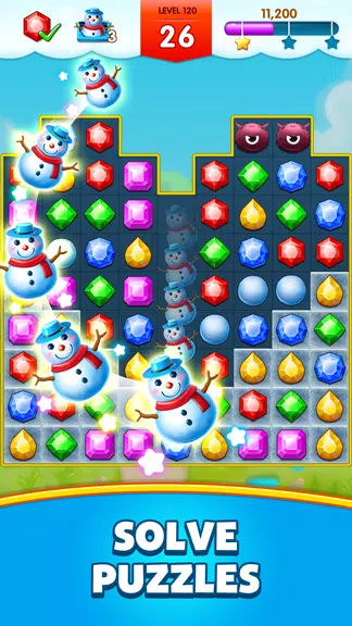 Jewels Legend - Match 3 Puzzle स्क्रीनशॉट 2