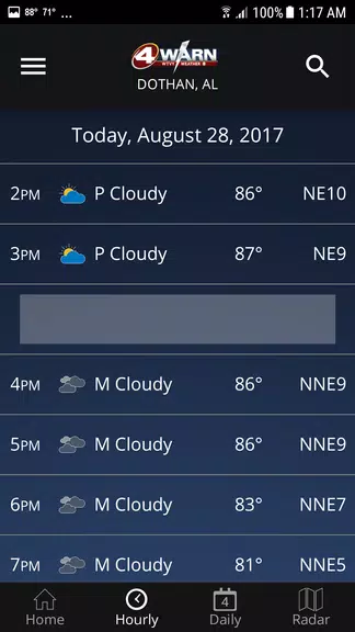 WTVY-TV 4Warn Weather ဖန်သားပြင်ဓာတ်ပုံ 2