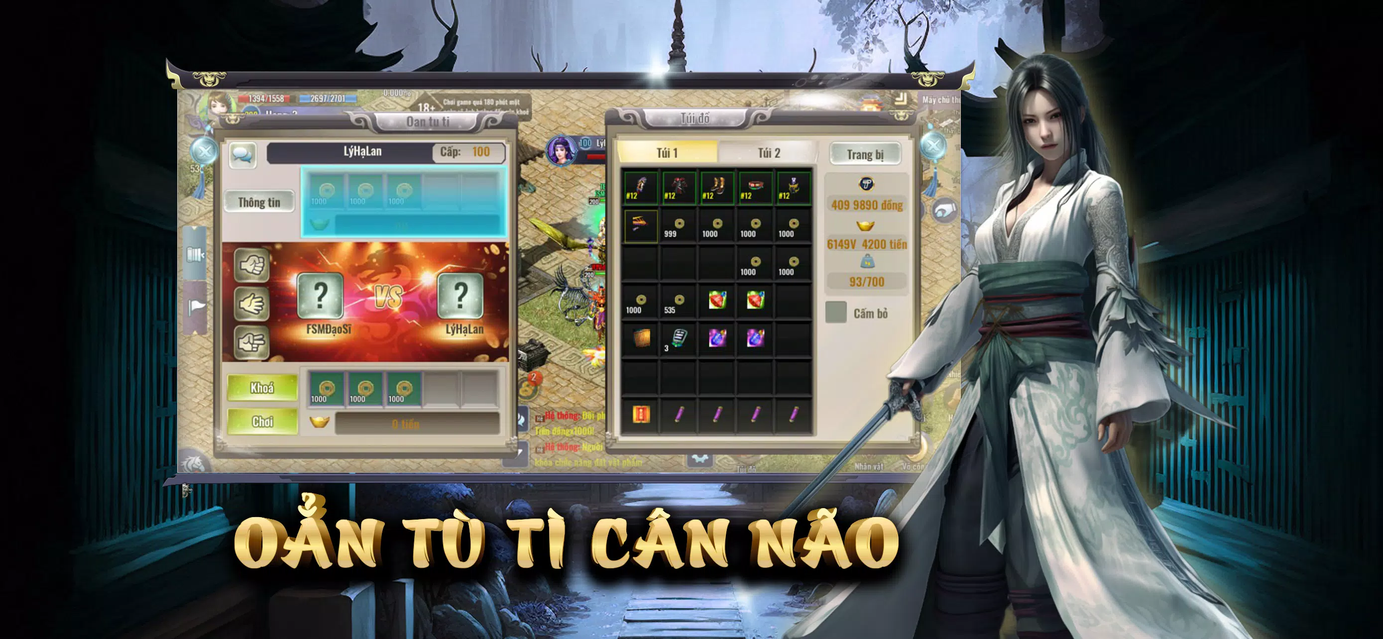 Tam Giới Phân Tranh Mobile 스크린샷 4