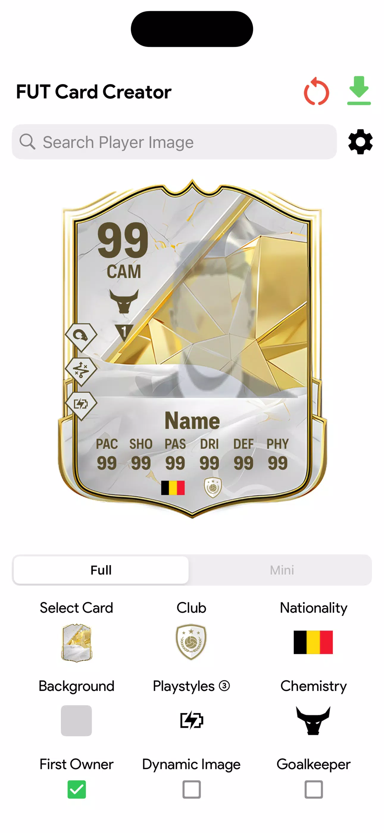 FC Card Creator 25應用截圖第3張