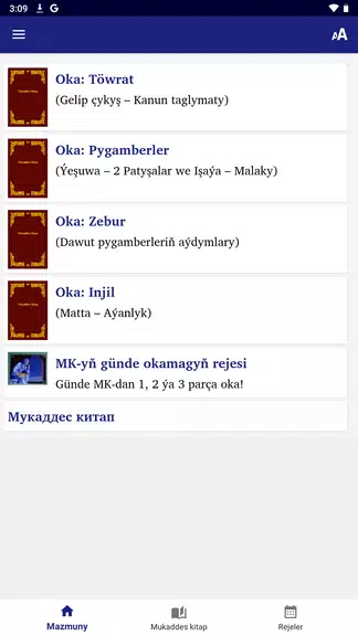 Mukaddes kitap (Tk) Screenshot 1