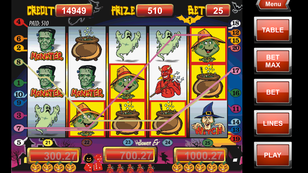 Halloween Slot Machines Pack 스크린샷 1