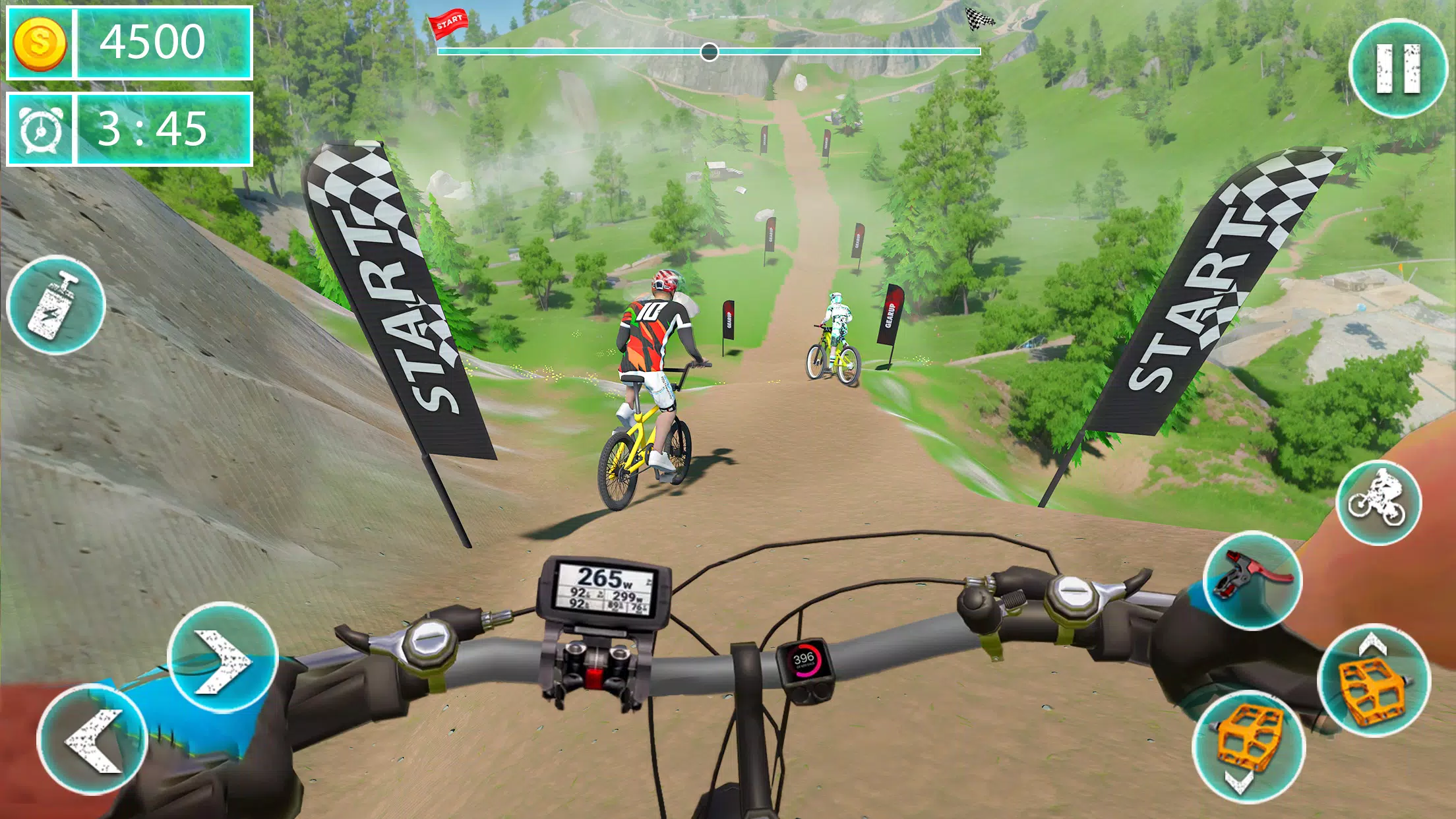 MTB Downhill: BMX Racer Captura de tela 1