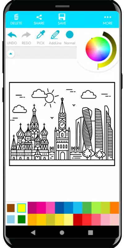 Coloring Travels Screenshot 2