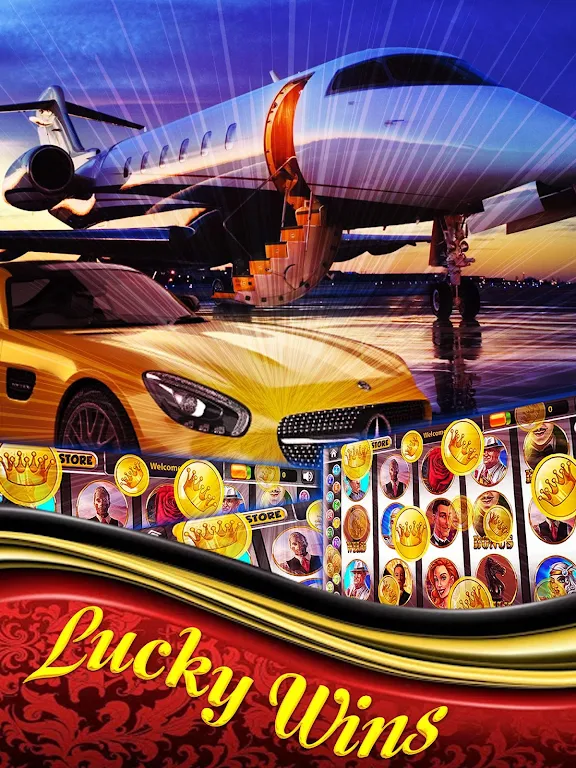 Jet Set Tycoon Slots Tangkapan skrin 2