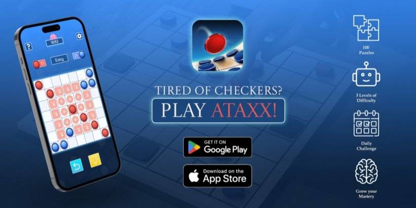 Ataxx改建了經典棋盤遊戲，現在在移動設備上
