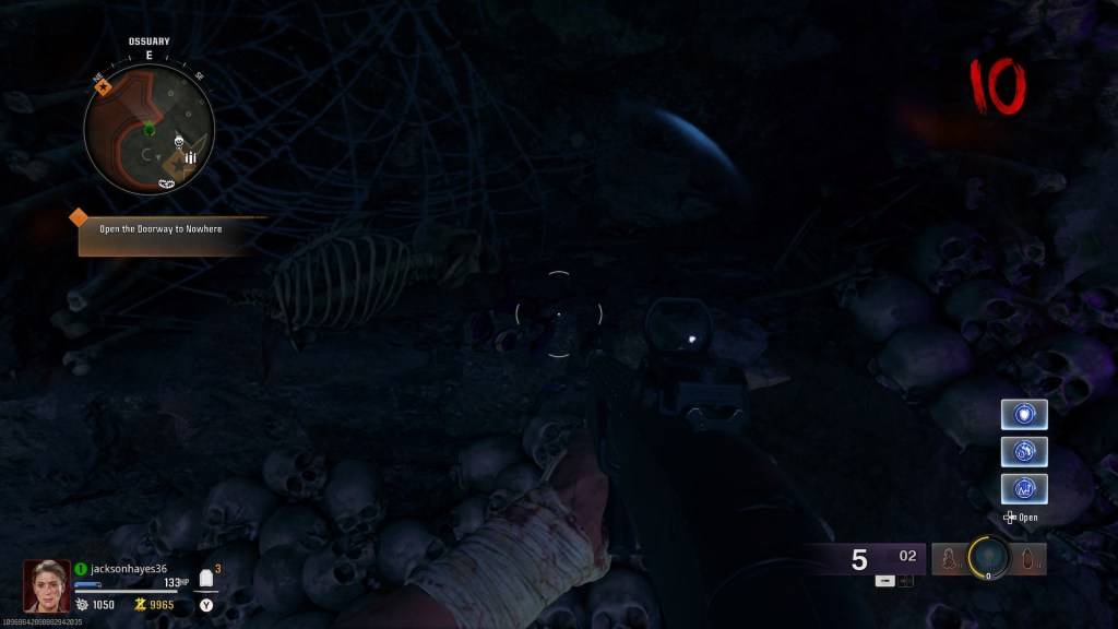 Het tweede paar hoofdtelefoon als onderdeel van een artikel over hoe het nummer Pasen Egg in * The Tomb * in * Black Ops 6 * zombies te doen.