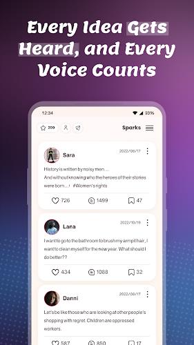 Schermata Liom |Social network for Girls 3
