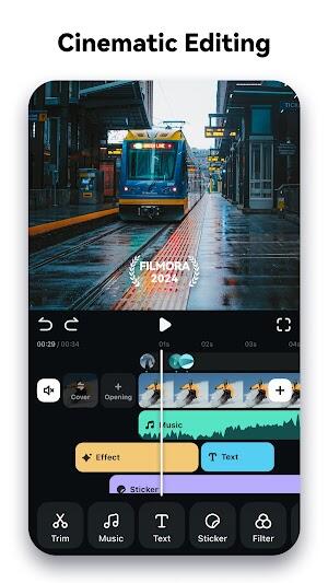 Filmora：AI Video Editor, Maker应用截图第1张