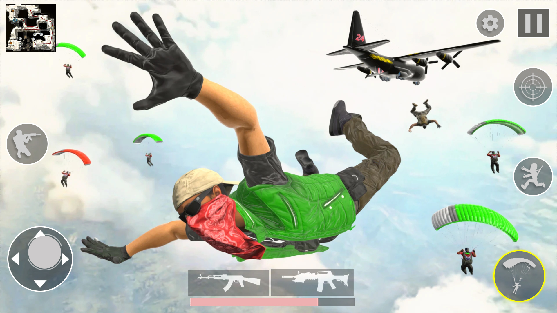 Fire Game: Gun Games 3D Battle ภาพหน้าจอ 3