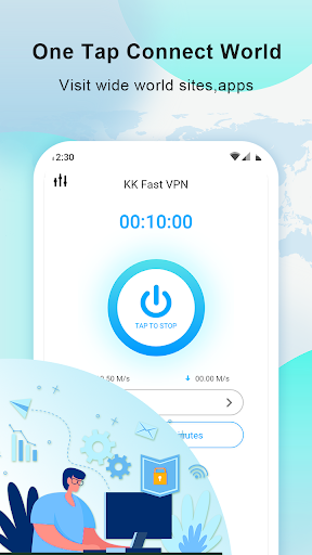 FlashNet VPN ဖန်သားပြင်ဓာတ်ပုံ 1